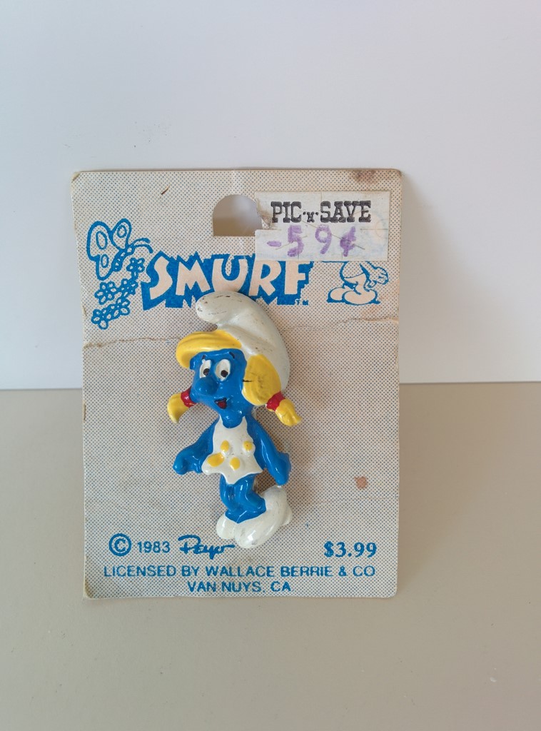 Broche Schtroumpfette