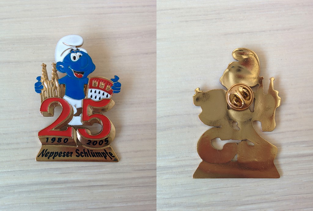 Pin's 25 ans Neppeser Schlümpfe