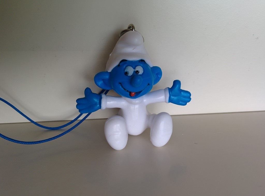 Strap Bébé Schtroumpf