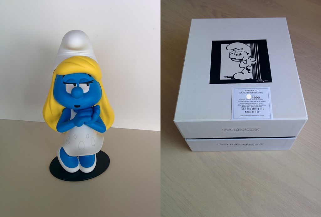 Schtroumpfette amoureuse