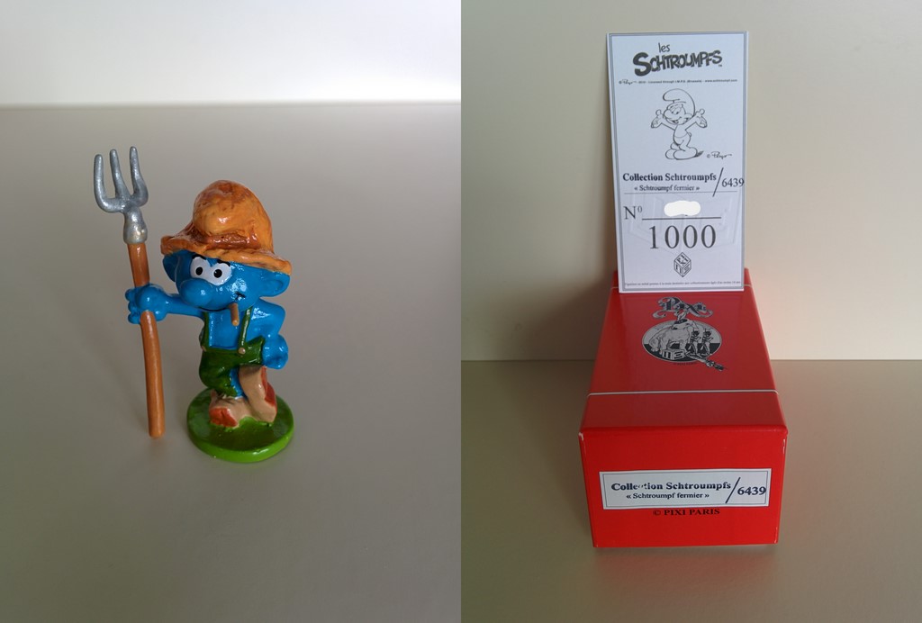 6439 - Schtroumpf fermier