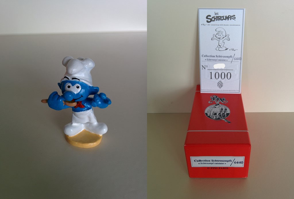 6440 - Schtroumpf cuisinier