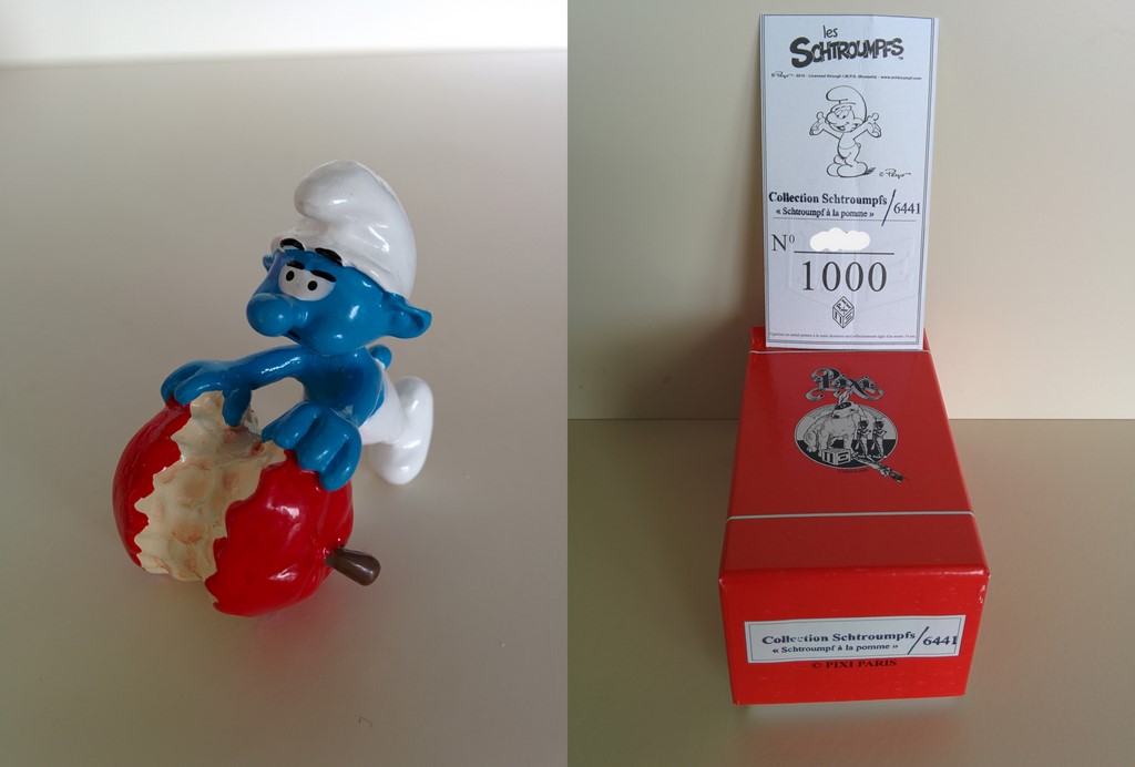 6441 - Schtroumpf à la pomme