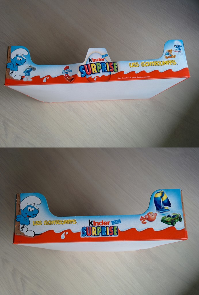 Carton de présentation Kinder 2010