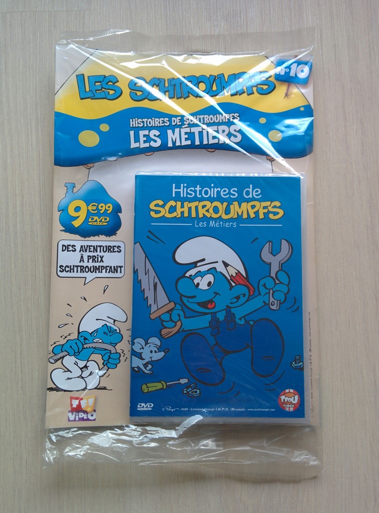 Numéro 10 - Histoires de Schtroumpfs - Les métiers