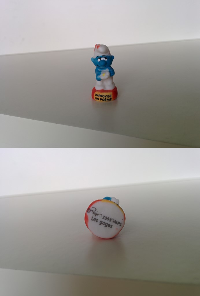 Les gages - Schtroumpf Coquet - Improvise un poème - version mate