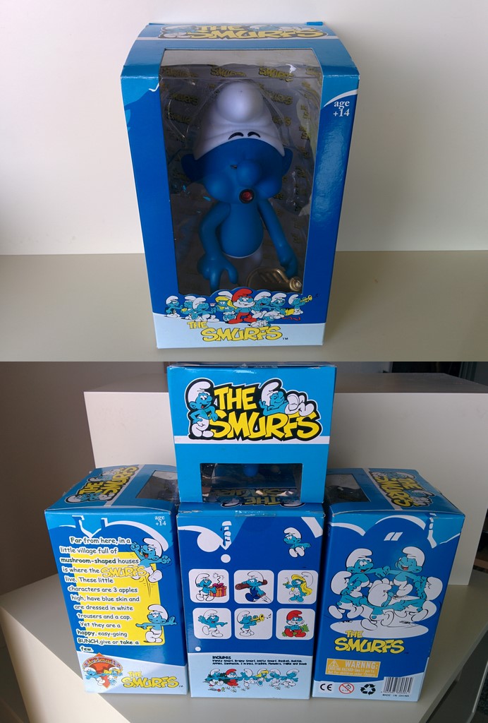 Schtroumpf à la trompette