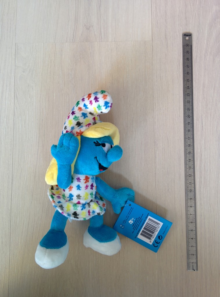 Peluche Schtroumpfette multicolore