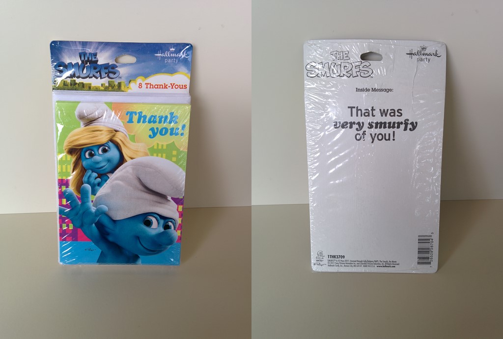 Cartes de remerciement