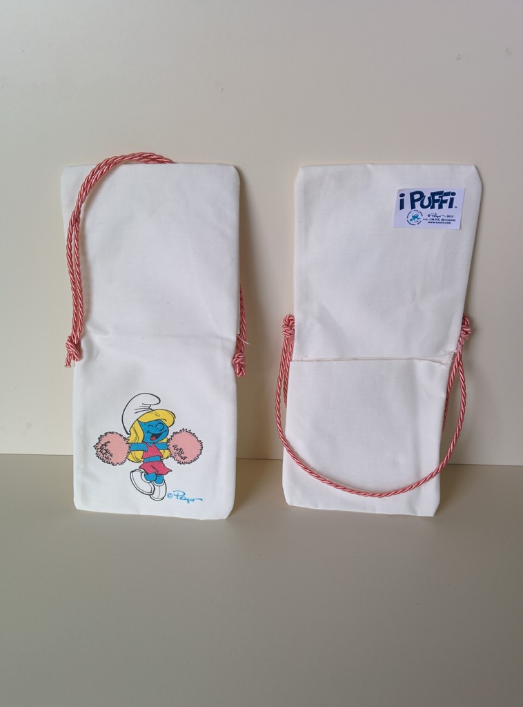 Bonbonnière pour dragées - Schtroumpfette pom pom girl