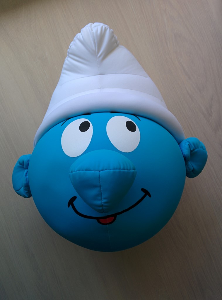 Leblon-Delienne - Pouf tête de Schtroumpf