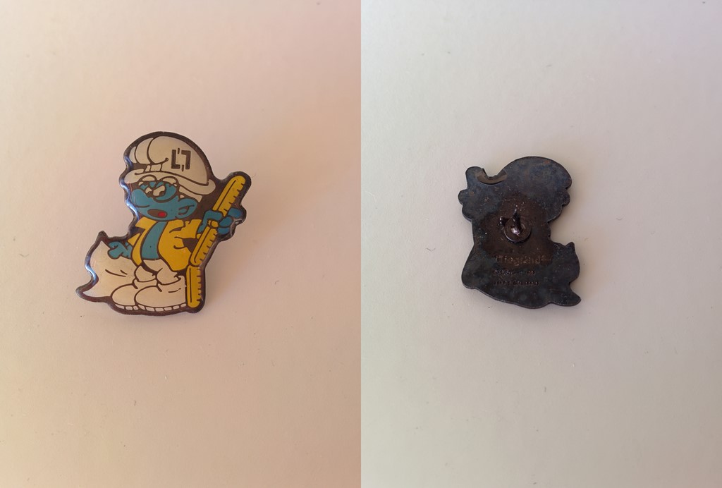 Schtroumpf à Lunette