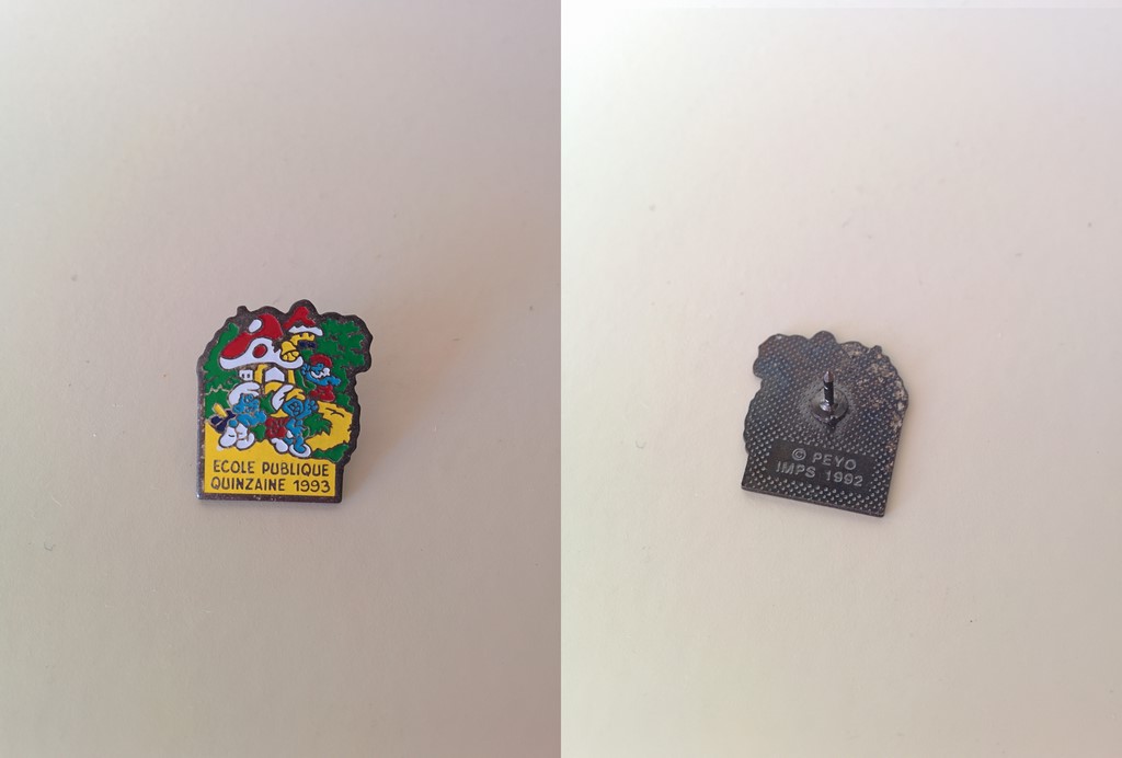 Pin's Ecole publique quinzaine 1993
