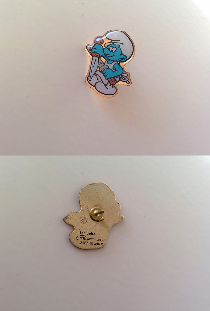 Pin's Ter Beke - Schtroumpf Cuisinier