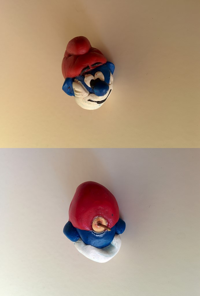 Pin's tête de Grand Schtroumpf