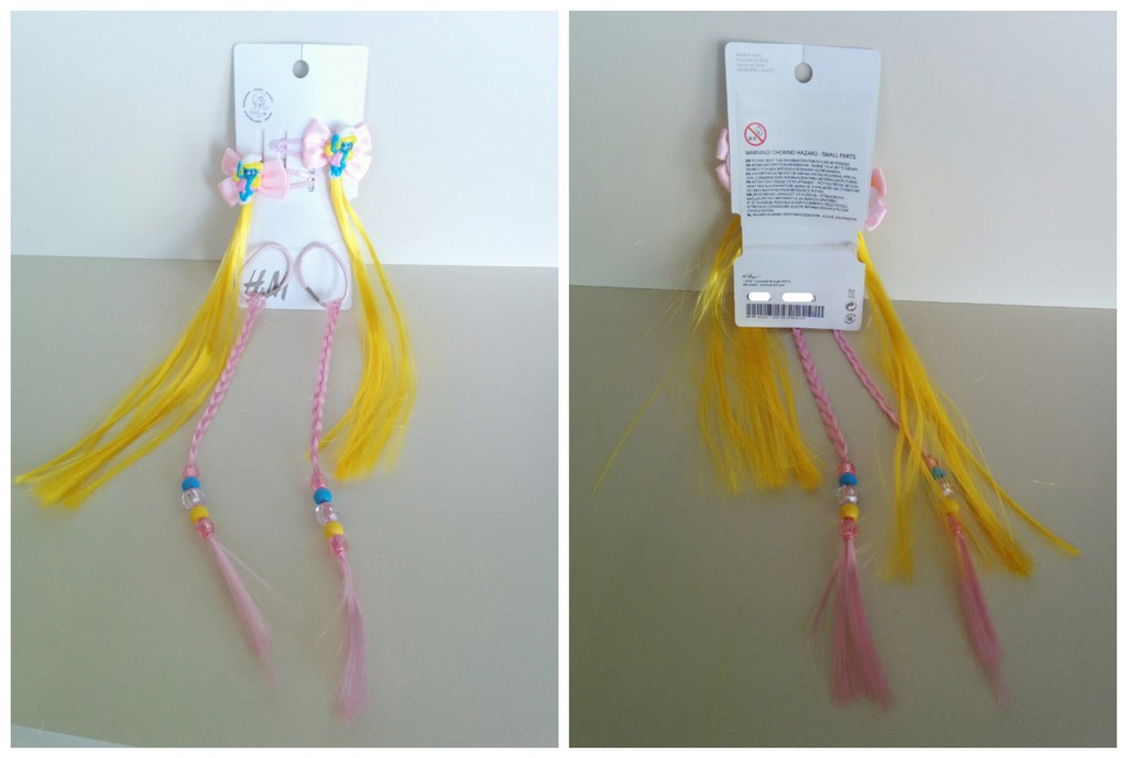 Tresses pour cheveux Schtroumpfette