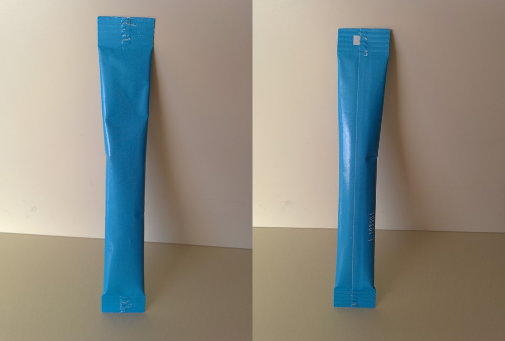 Sachet de sucre pétillant