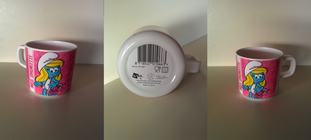 Tasse en plastique - Schtroumpfette
