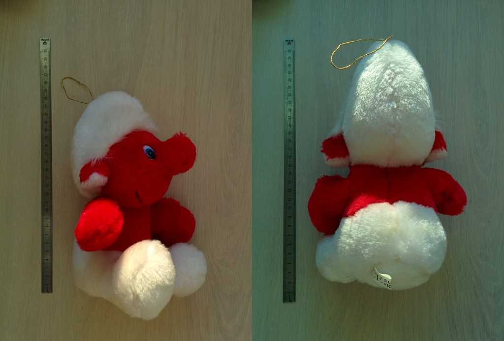 Peluche Schtroumpf rouge