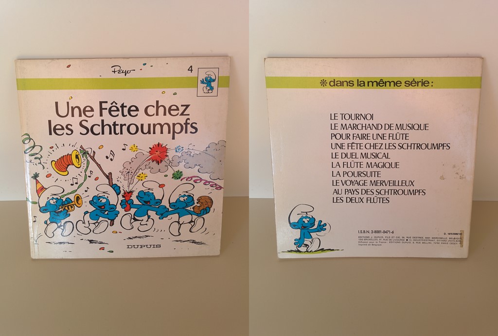 Livre n°4 - Une Fête chez les Schtroumfps