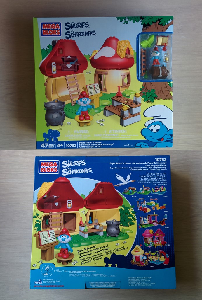 10752 - La maison de papa (Grand) Schtroumpf