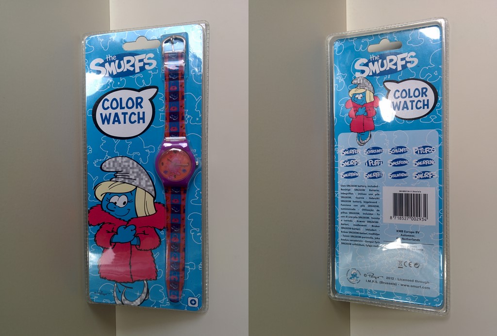 KMB - Montre Schtroumpfette