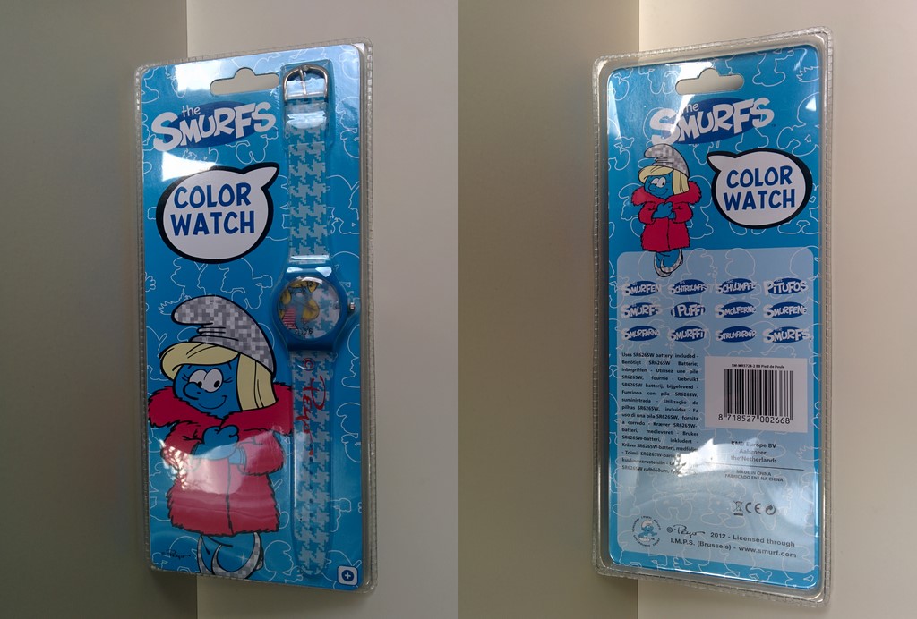 KMB - Montre Schtroumpfette