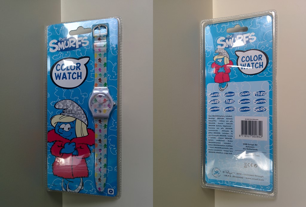 KMB - Montre Schtroumpfette