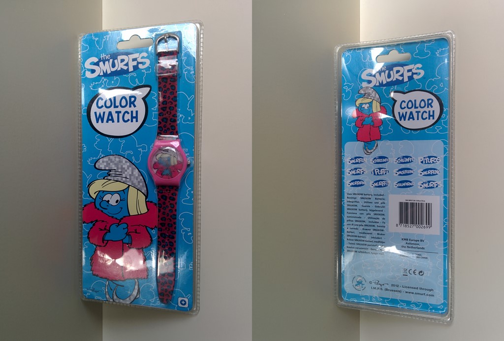 KMB - Montre Schtroumpfette