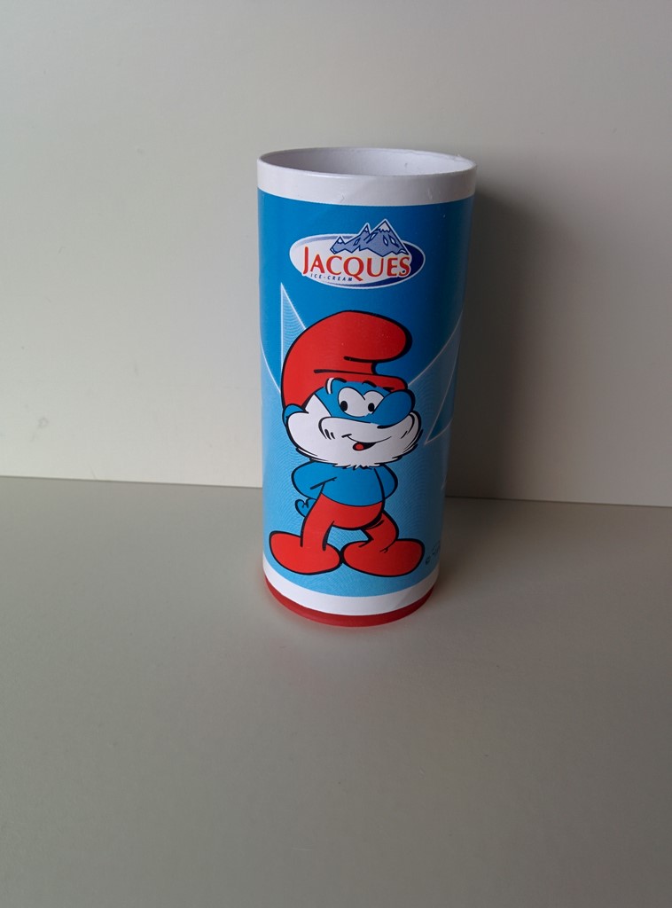 Jacques - Glace pouss-pouss Grand Schtroumpf