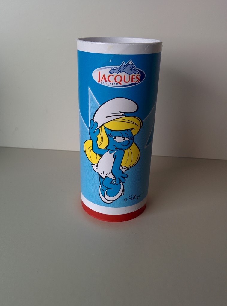Jacques - Glace pouss-pouss Schtroumpfette