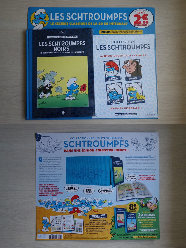 Intégrale BD - N°1 - Les Schroumpfs Noirs