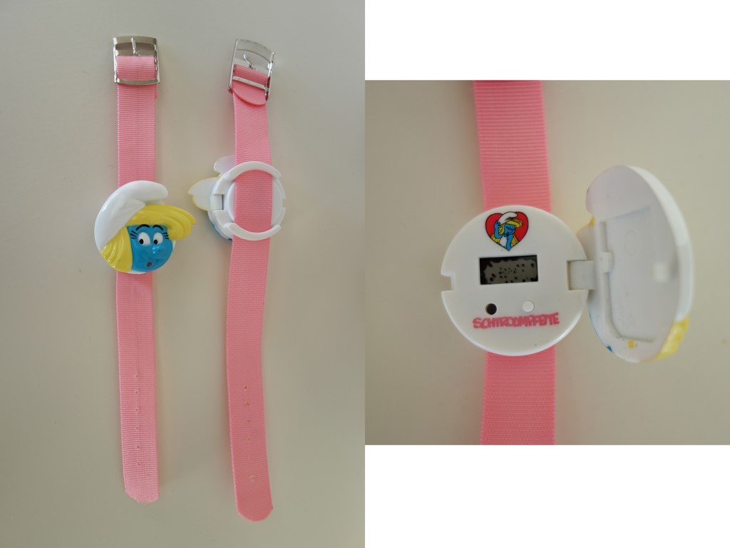 Montre Schtroumpfette