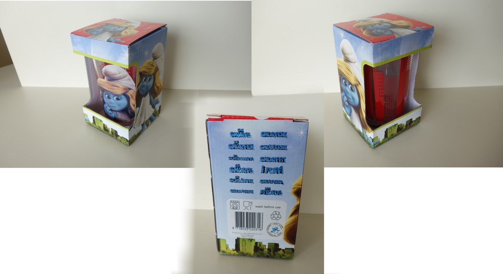 Verre Schtroumpfette