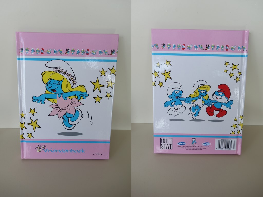 Cahier - Schtroumpfette féé