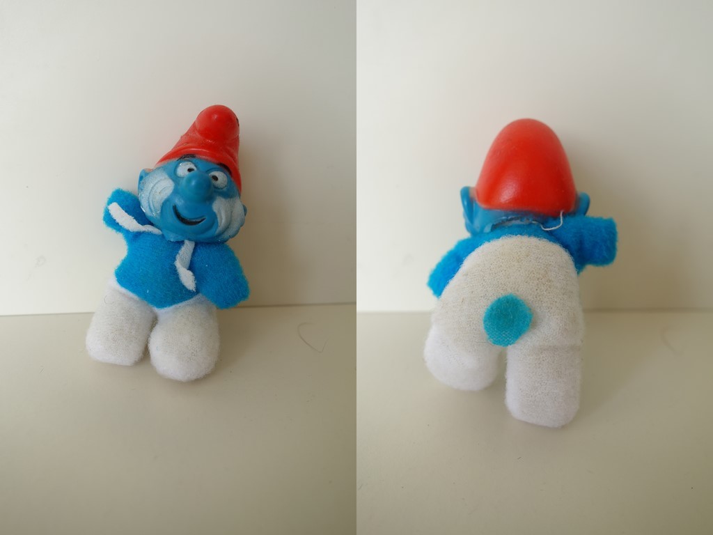 Mini mascotte - Grand Schtroumpf