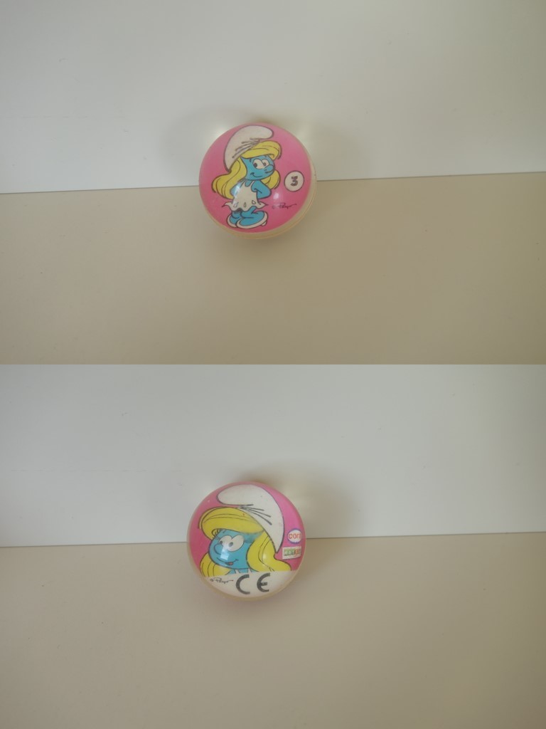 Cora / Match - Balle rebondissante n°3 - Schtroumpfette