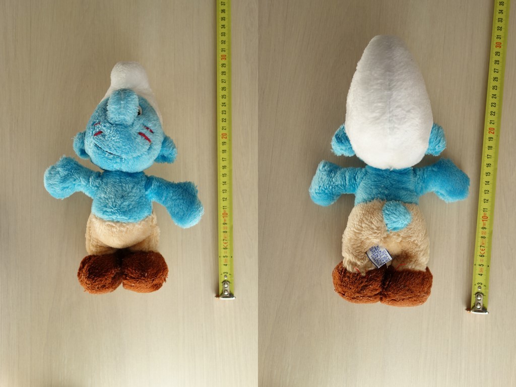 Peluche Schtroumpf Indien