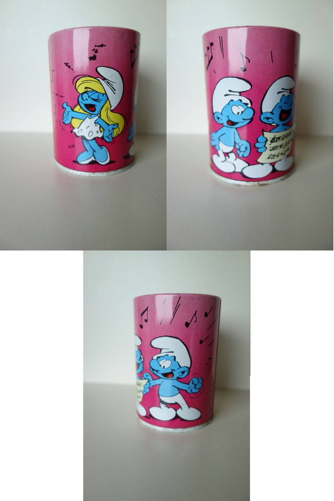 Pot à crayons - Schtroumpfette & Schtroumpfs qui chantent