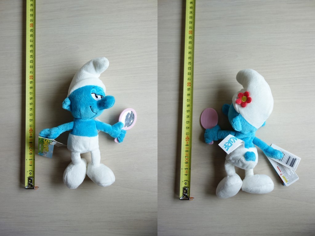 JAKKS Pacific - Peluche Schtroumpf Coquet