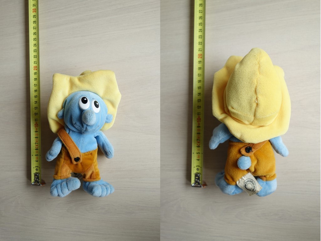 Kinder - Peluche Schtroumpf Nature