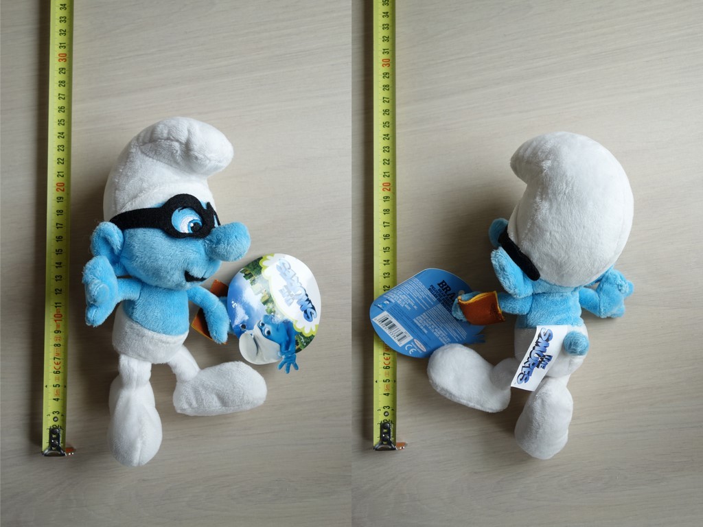 JAKKS Pacific - Peluche Schtroumpf à Lunettes