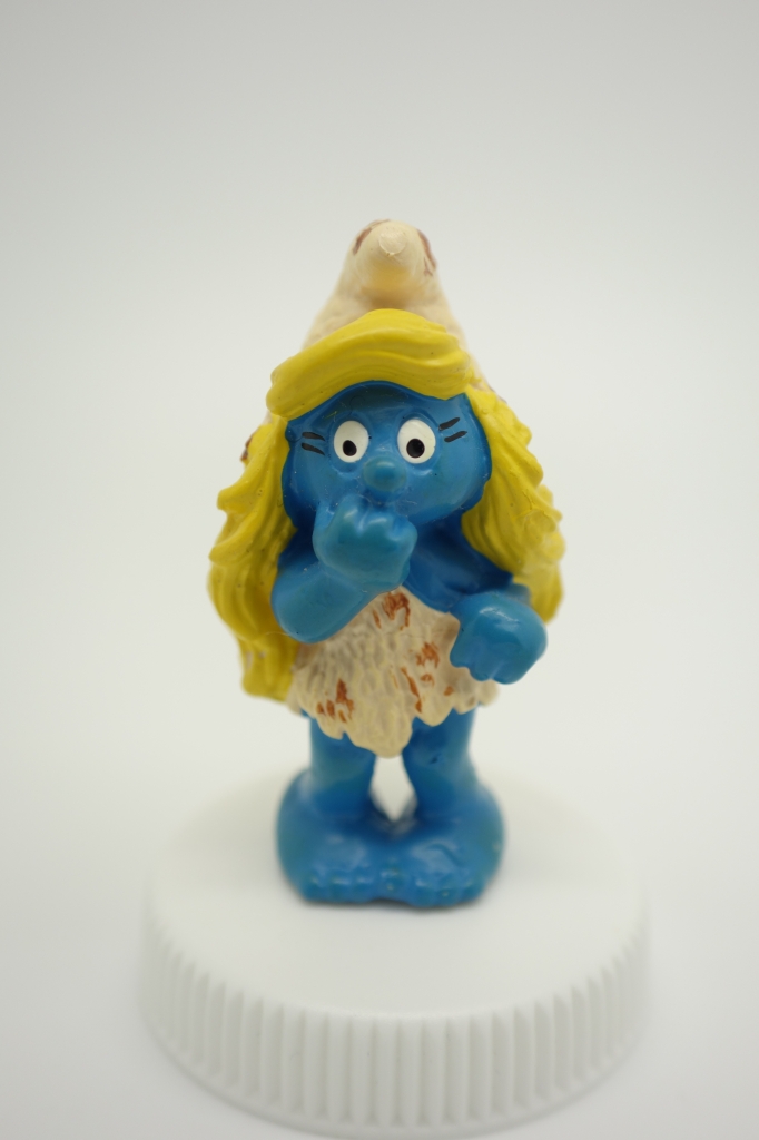 Schtroumpfette préhistorique