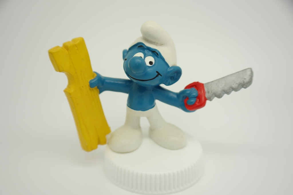 Schtroumpf menuisier