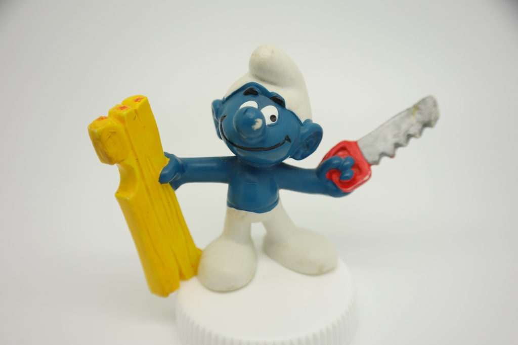 Schtroumpf menuisier