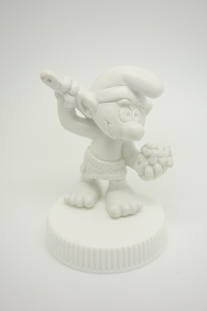 Schtroumpf qui se lave (sauna)