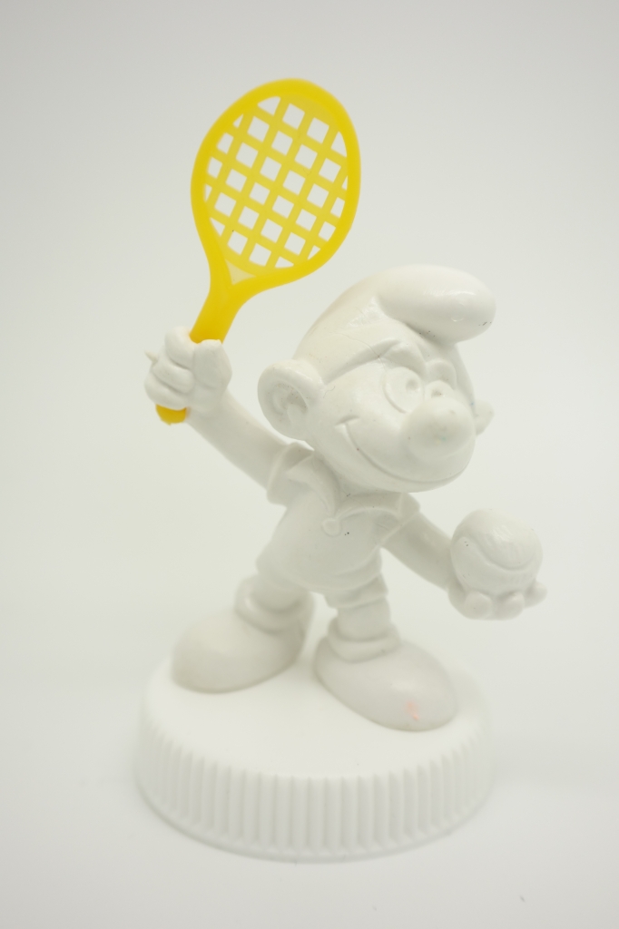 Schtroumpf joueur de tennis