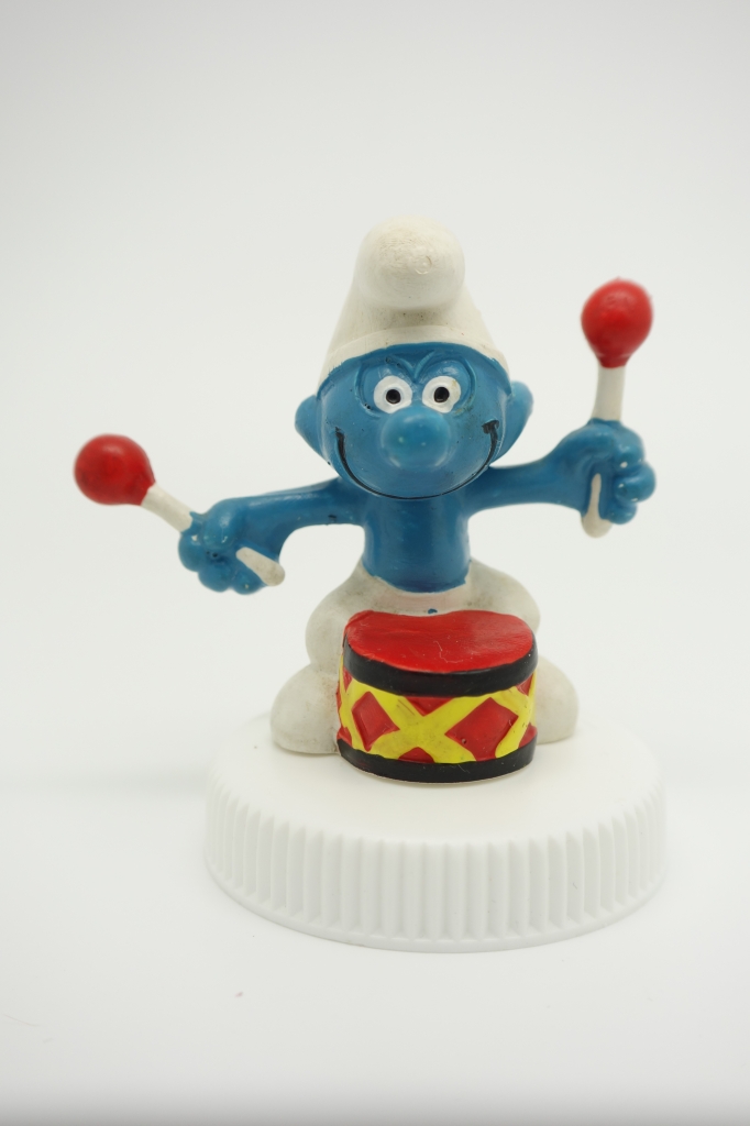 Schtroumpf au tambour