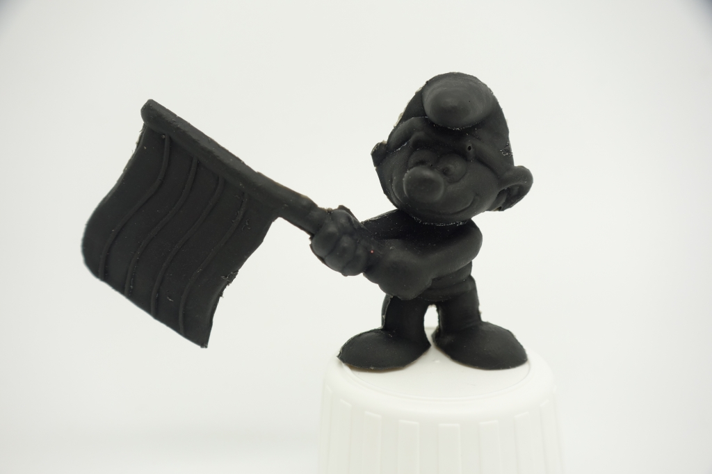 Schtroumpf drapeau de Barcelone (version 1)