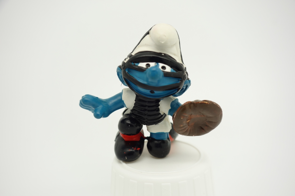 Schtroumpf baseball - receveur